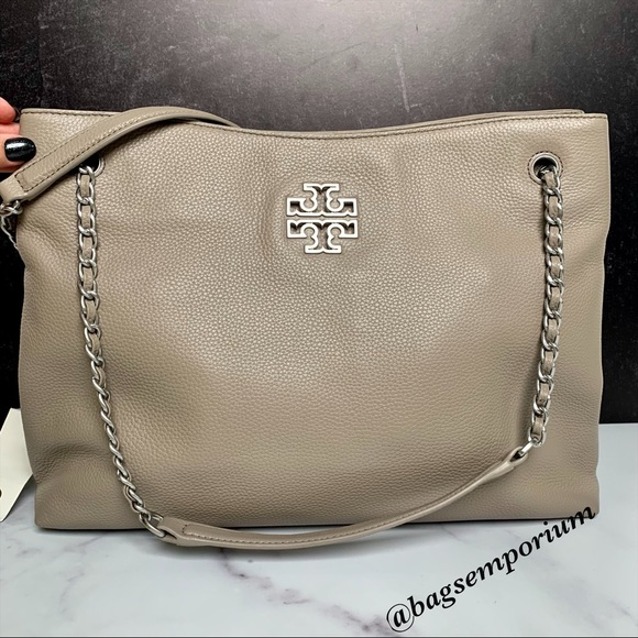 Tory Burch Britten Triple Compartment Tote.  Tag is no longer attached. - Picture 6 of 11